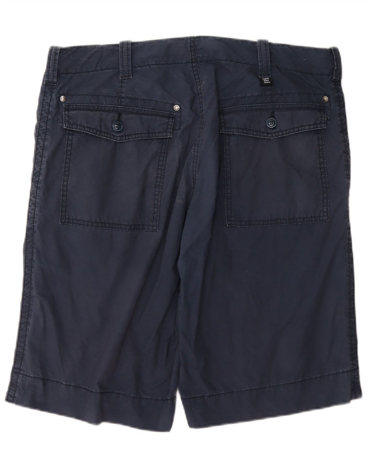 Calvin Klein Short Chino Homme W32 Bleu Marine Moyen Coton