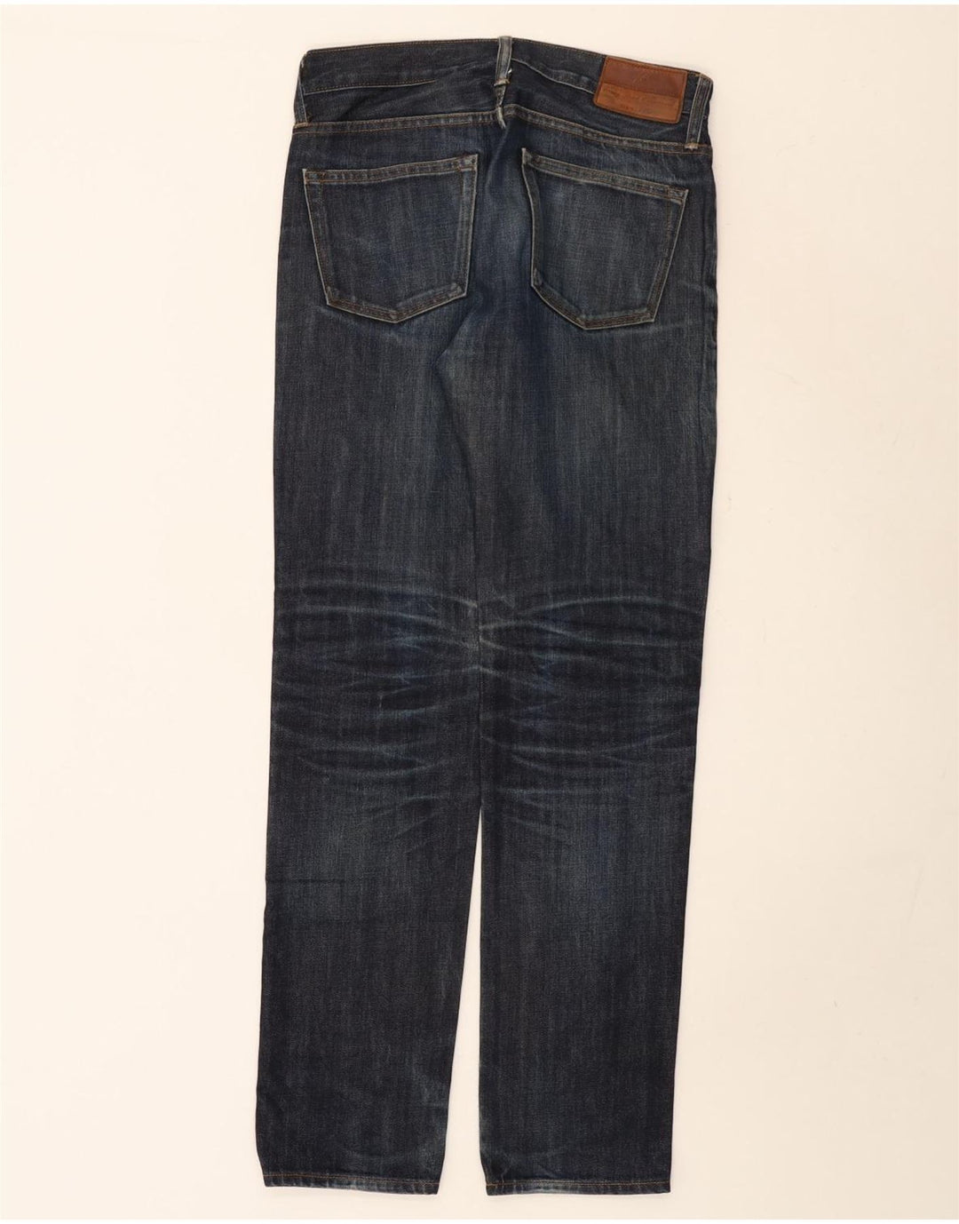 J. CREW Jean Droit 770 Homme W29 L32 Bleu Marine