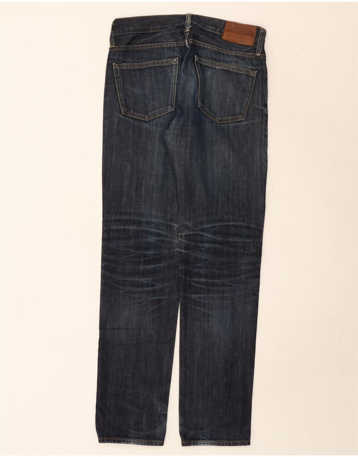 J. CREW Jean Droit 770 Homme W29 L32 Bleu Marine