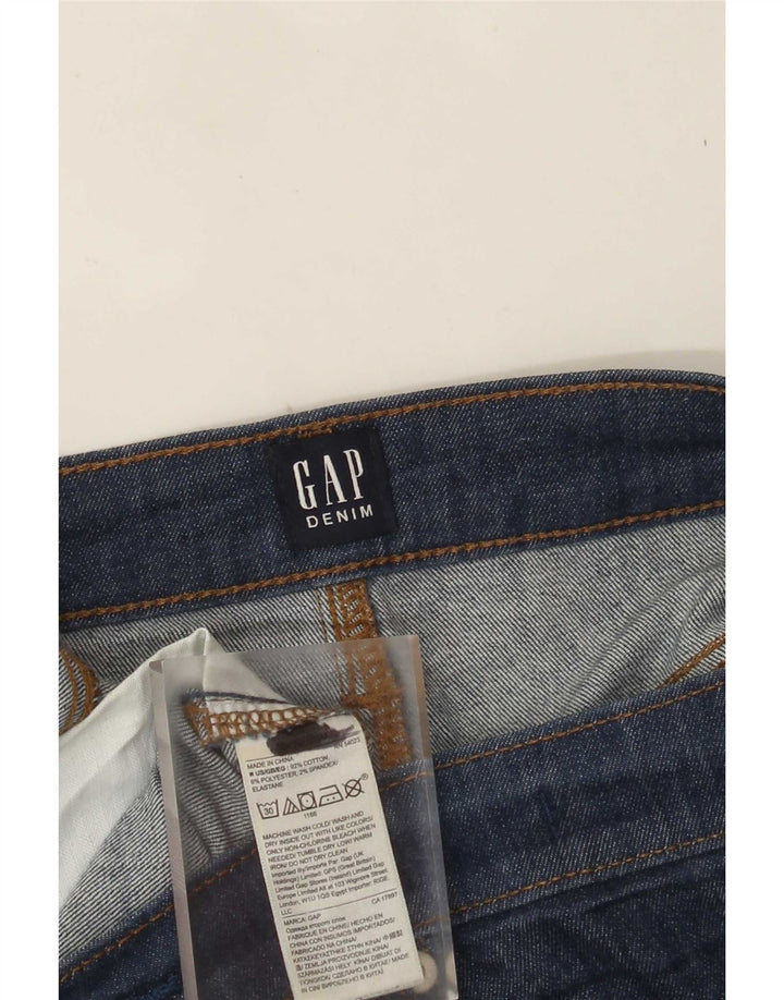 Jean Slim Femme Gap W32 L27 Bleu Marine Coton