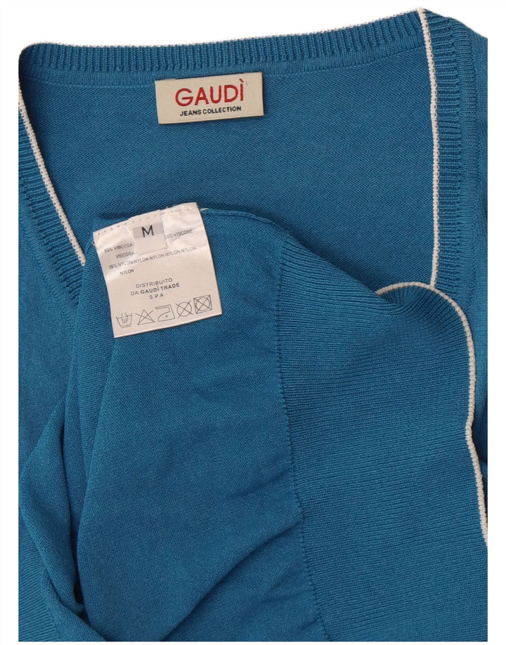 Gaudi Homme Débardeur Gilet Bleu Moyen Viscose