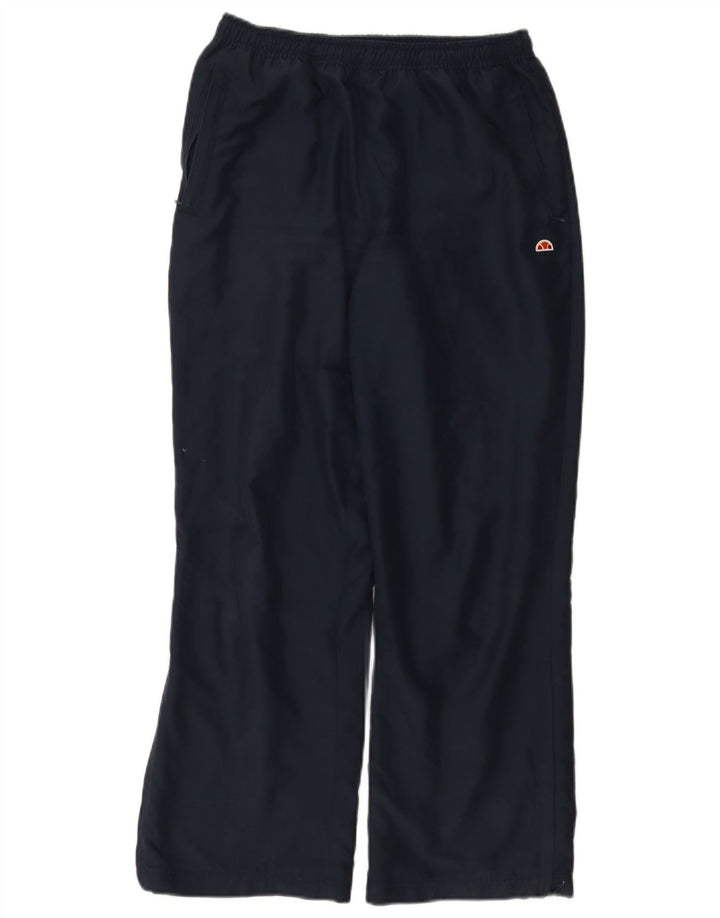 Ellesse Pantalon de survêtement pour femme UK 12 Medium Bleu Marine Polyester