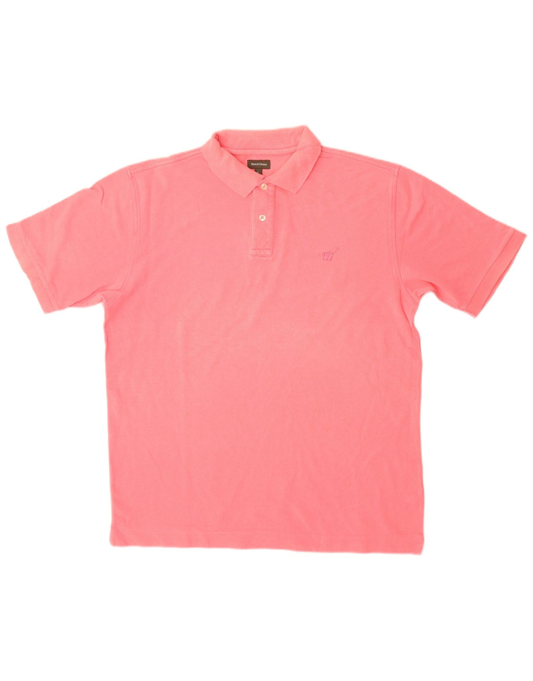Henry Cottons Polo Homme Grand Rose Coton