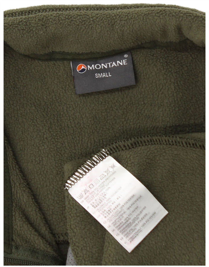 Montane Veste polaire pour homme UK 36 Small Kaki Polyester