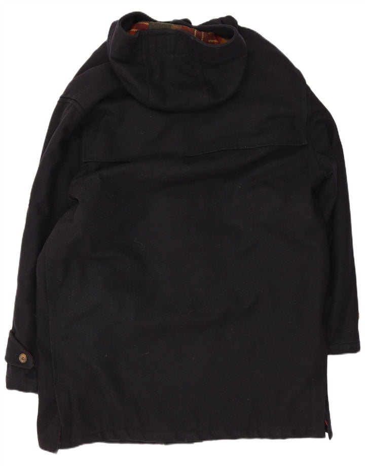Ivy Oxford Duffle-coat à capuche pour homme IT 54 2XL Noir Polyester