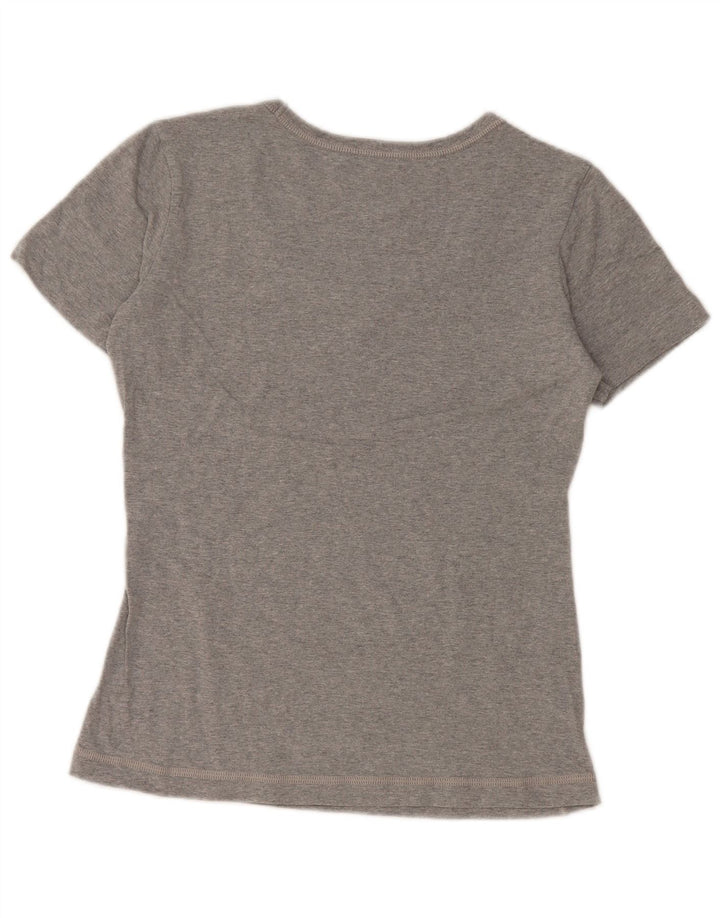 CHAMPION T-shirt graphique pour femme UK 12 Gris moyen