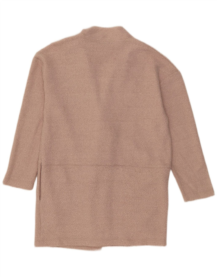 Marks & Spencer Manteau ouvert pour femme UK 14 Large Rose Polyester