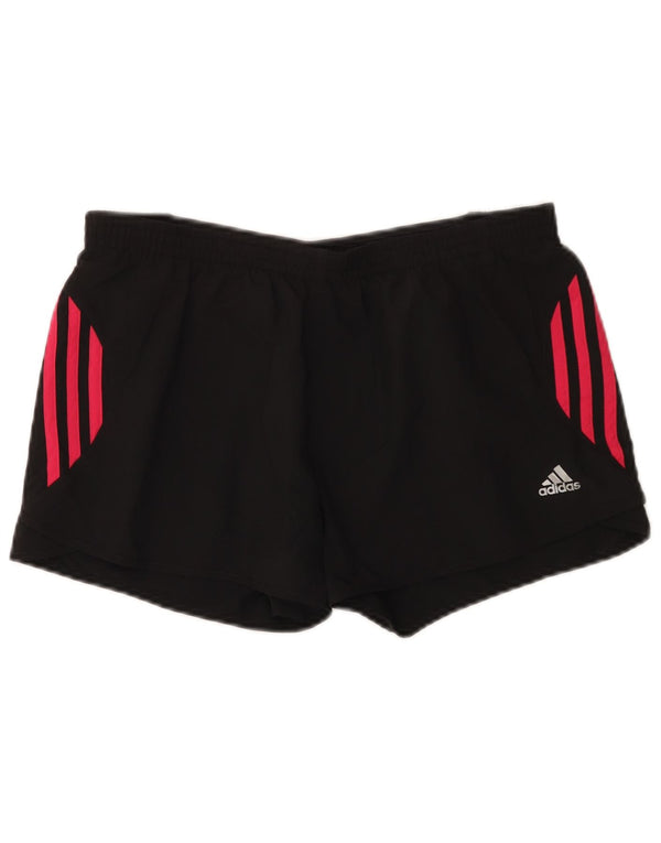 Adidas Femmes Climacool Sport Shorts UK 12 Moyen Noir Polyester