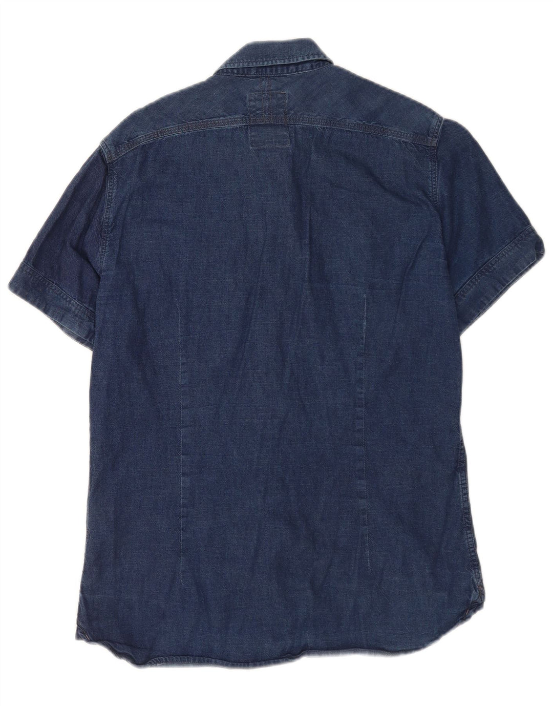 G-Star Chemise à manches courtes homme grand bleu coton