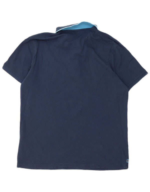 Polo Homme Gas XL Bleu Marine Coton