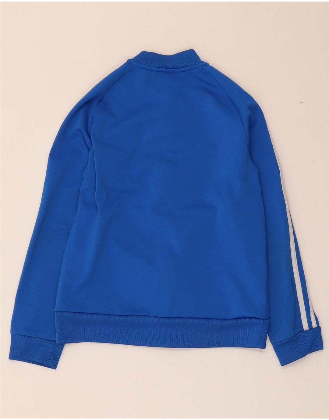 Veste de survêtement Adidas Garçon 9-10 ans Bleu Polyester