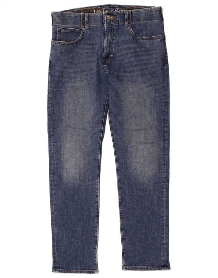 Lee Jean Slim Extreme Motion W36 L32 Homme Bleu Coton