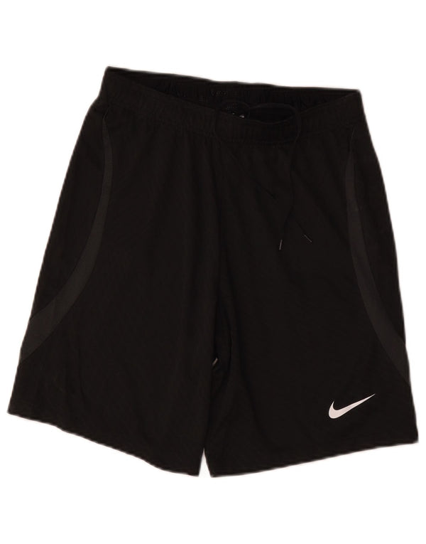 Nike Short de sport coupe slim pour femme UK 10 Petit Noir Polyester Sports