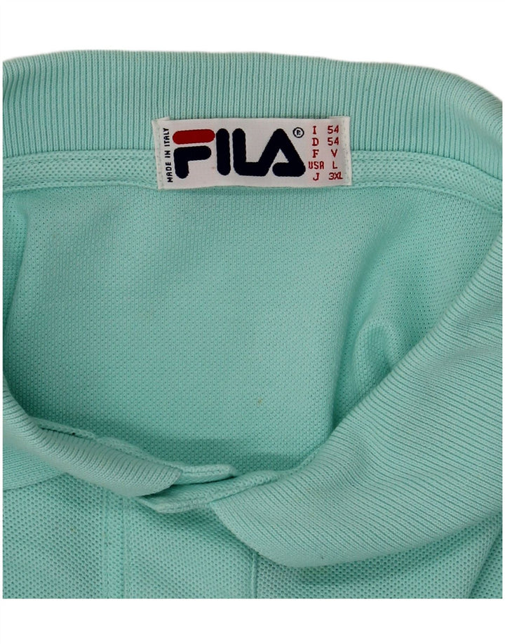 FILA Polo Homme IT 54 XL Turquoise