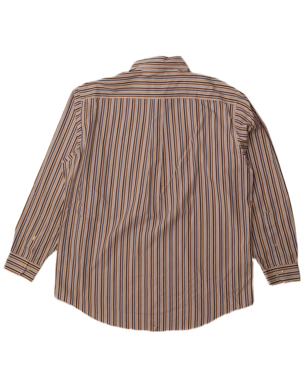 Brooks Brothers Chemise 346 pour homme en coton à fines rayures multicolores