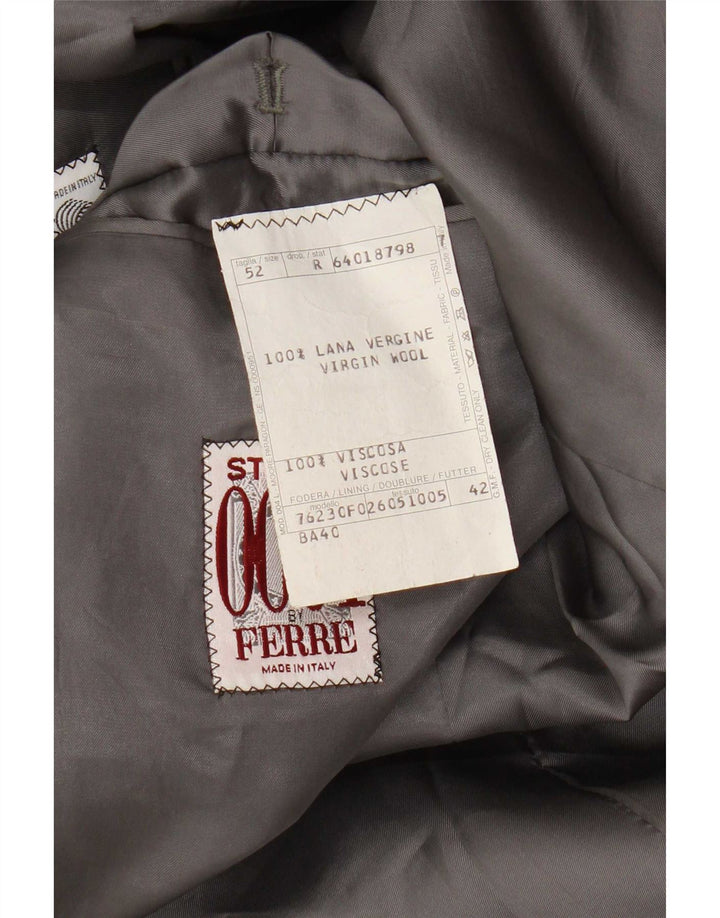 Ferre Veste blazer 2 boutons pour homme IT 52 XL Vichy multicolore