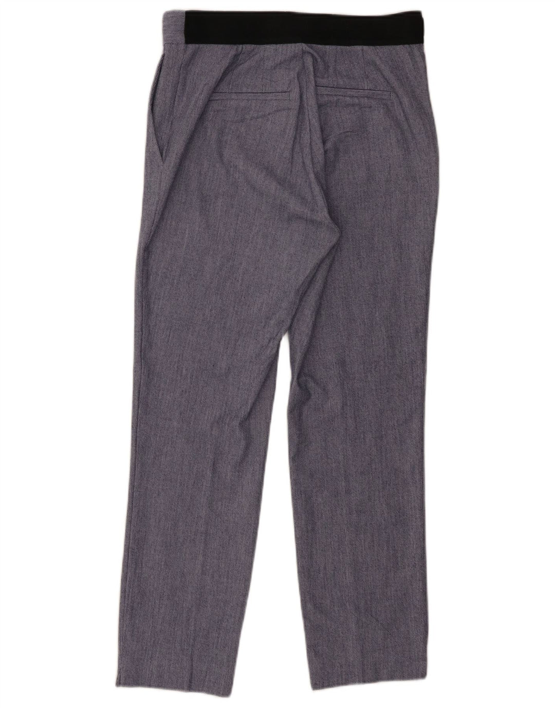 Pantalon Chino Regular Femme Zara Large W30 L27 Bleu