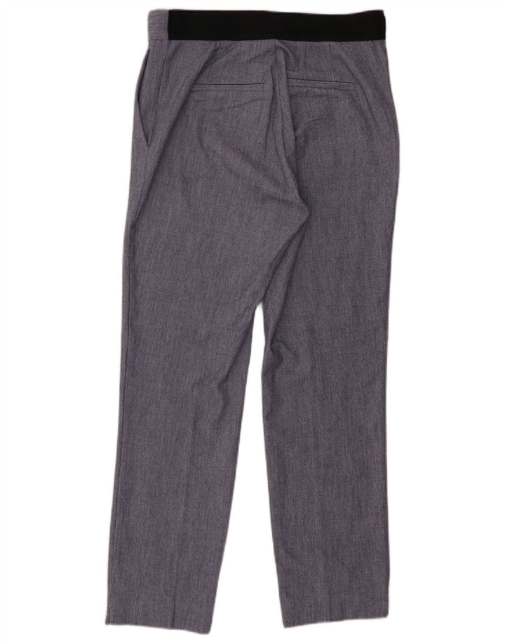 Pantalon Chino Regular Femme Zara Large W30 L27 Bleu
