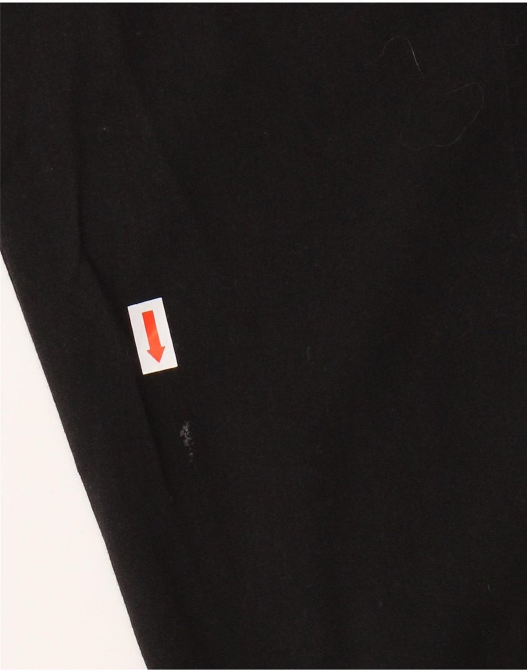 CALVIN KLEIN Pantalon Chino Bootcut Femme US 12 Large W34 L32 Noir