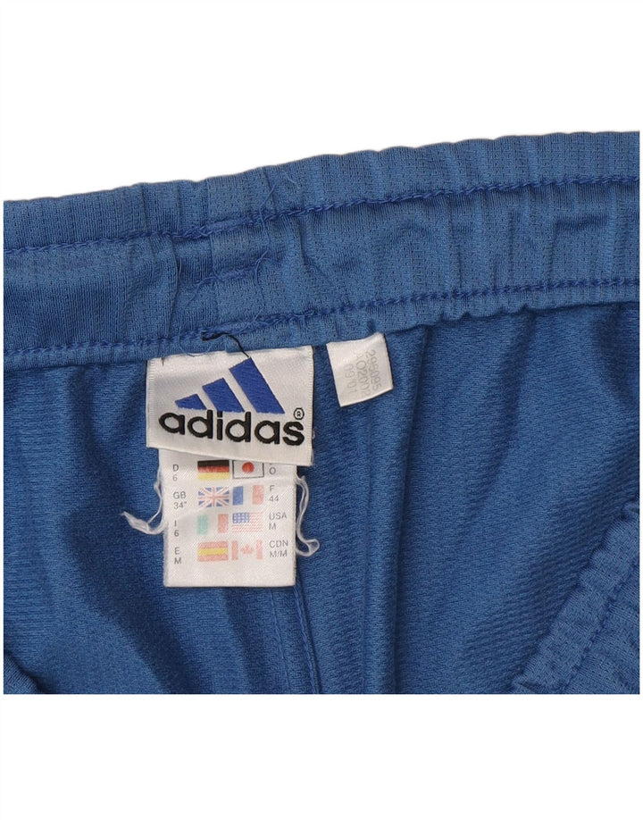 Adidas Short de sport homme bleu moyen polyester