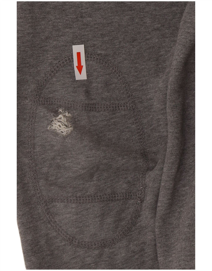 Tommy Hilfiger Cardigan graphique pour homme en coton gris Taille L