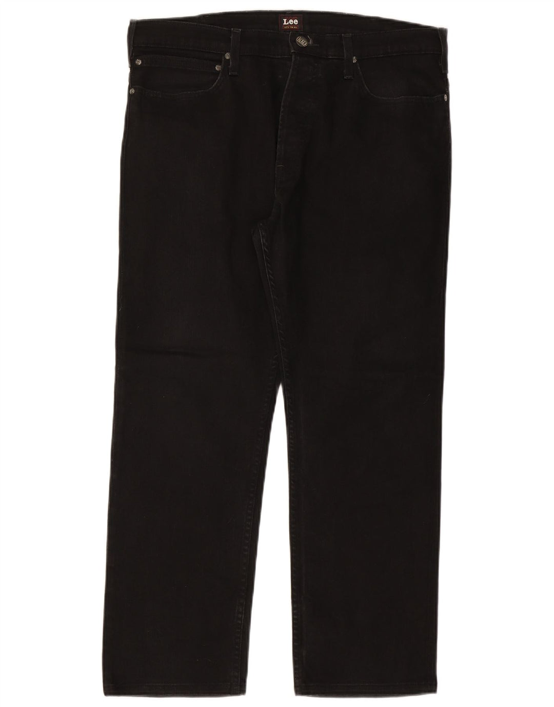 LEE Jean Droit Macky Homme W36 L27 Noir Coton