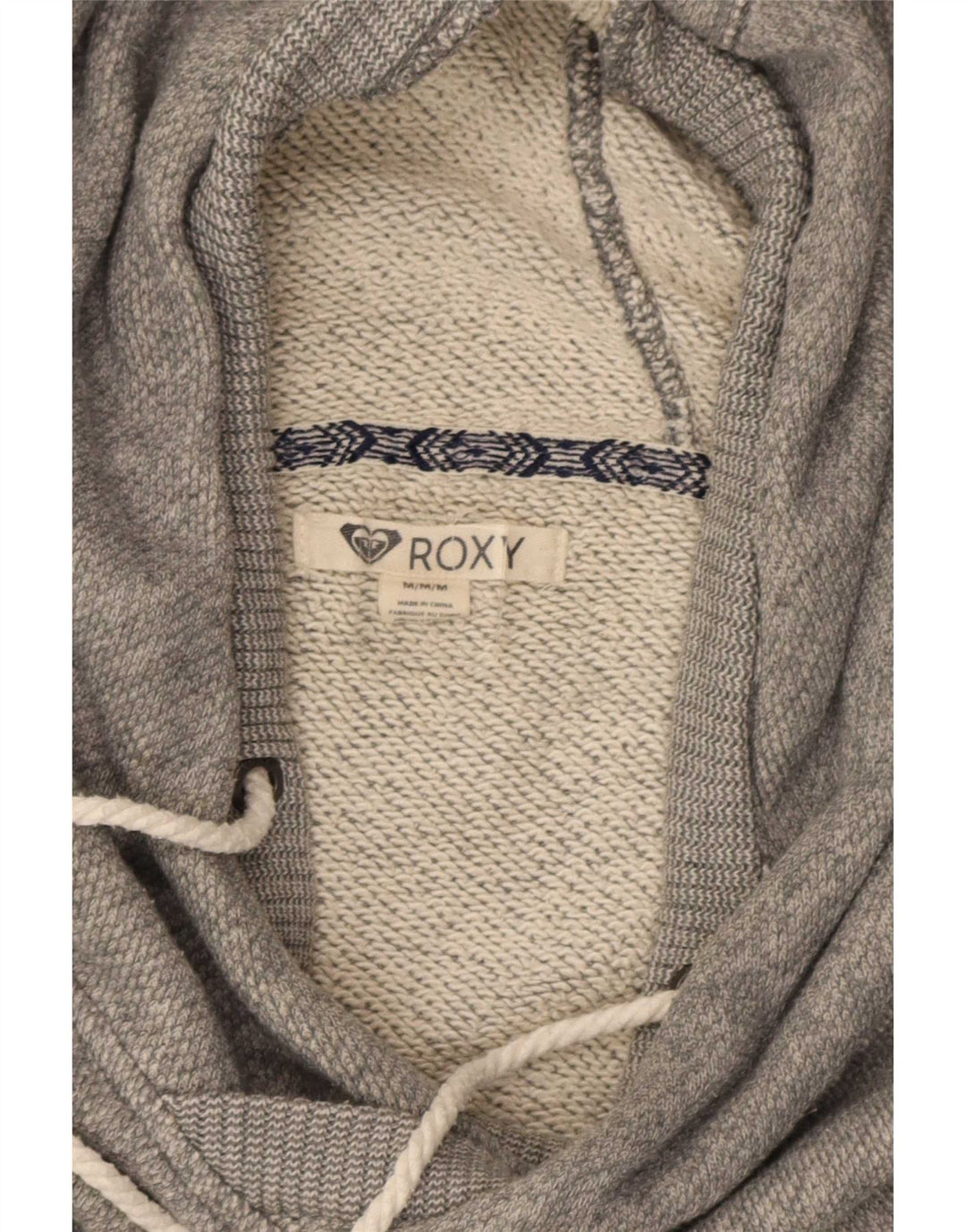 Roxy Pull à capuche pour femme UK 44 Gris moyen