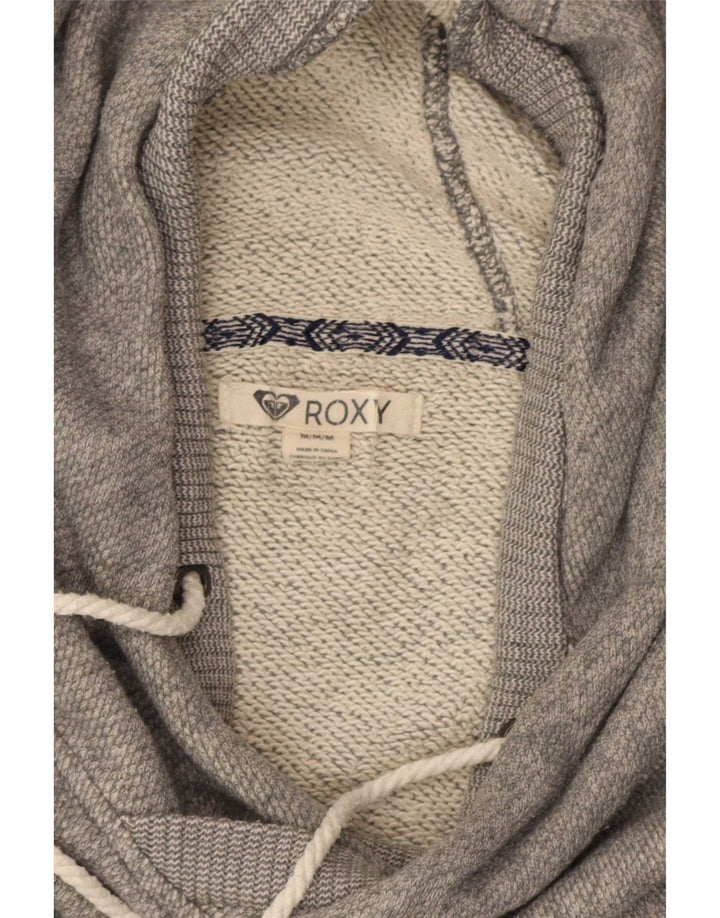 Roxy Pull à capuche pour femme UK 44 Gris moyen