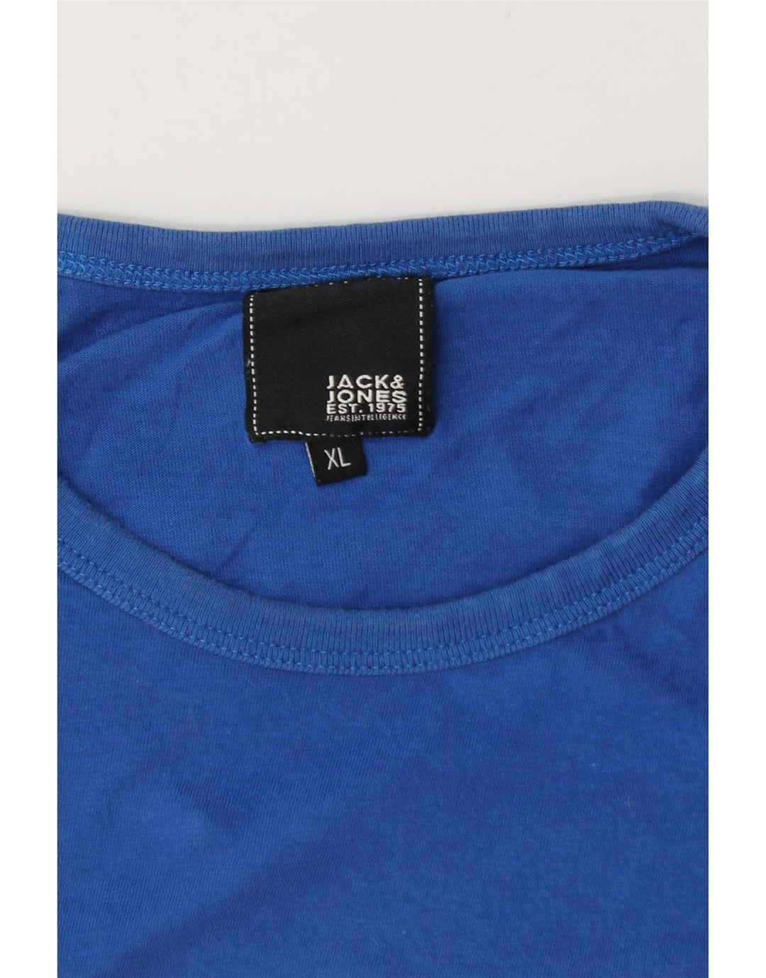 JACK & JONES T-Shirt Graphique Homme XL Bleu