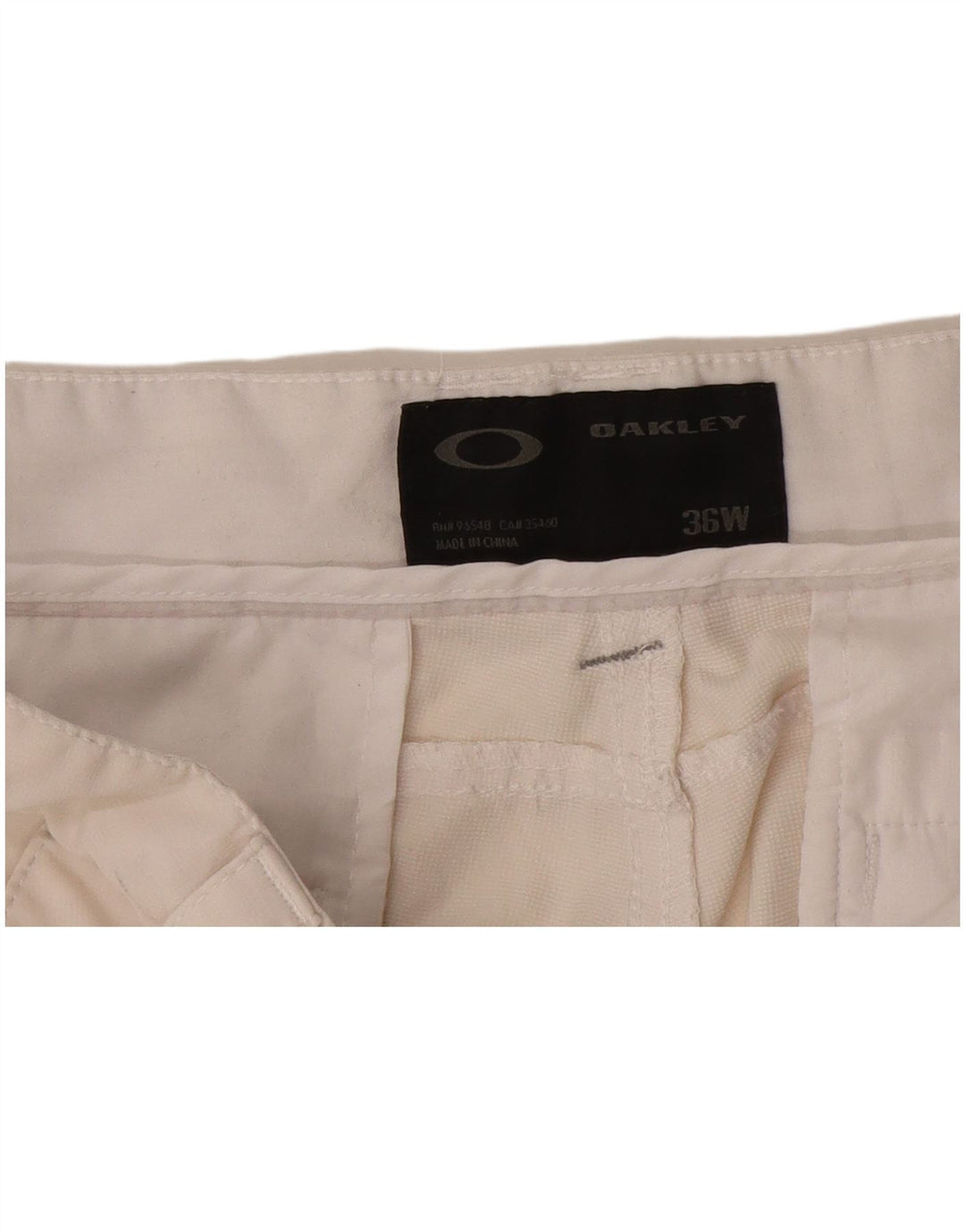 Oakley Short Chino W36 Large Homme Blanc Cassé