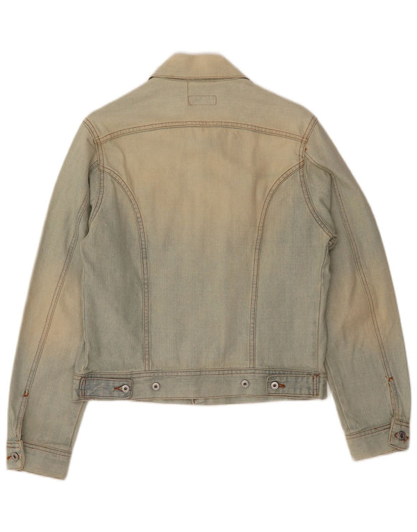 General Company Veste en jean pour femme UK 10 Petit Bleu