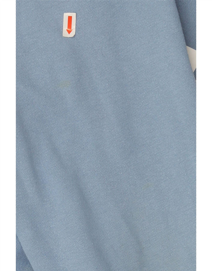 PUMA Womens Oversized Graphic Sweatshirt Jumper UK 10 Small Blue Cotton Vintage Puma and Second-Hand Puma from Messina Hembry 