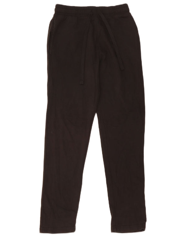 Marks & Spencer Pantalon de survêtement régulier pour femme UK 8 Small Noir Coton