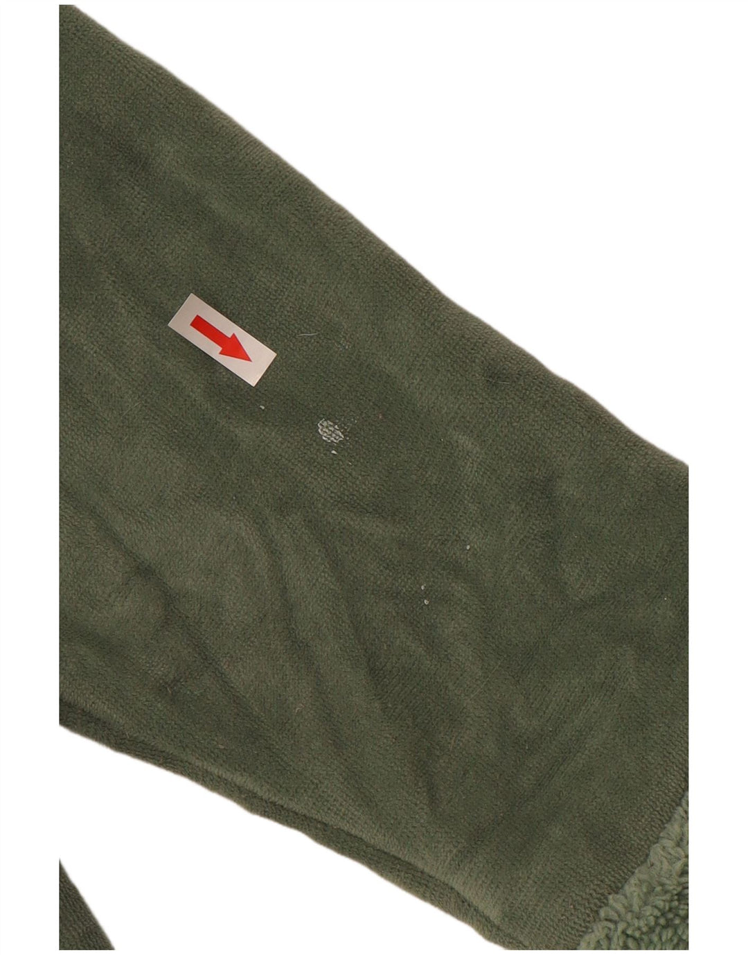 Patagonia Femmes Sherpa Survêtement Top Veste UK 10 Petit Vert Polyester