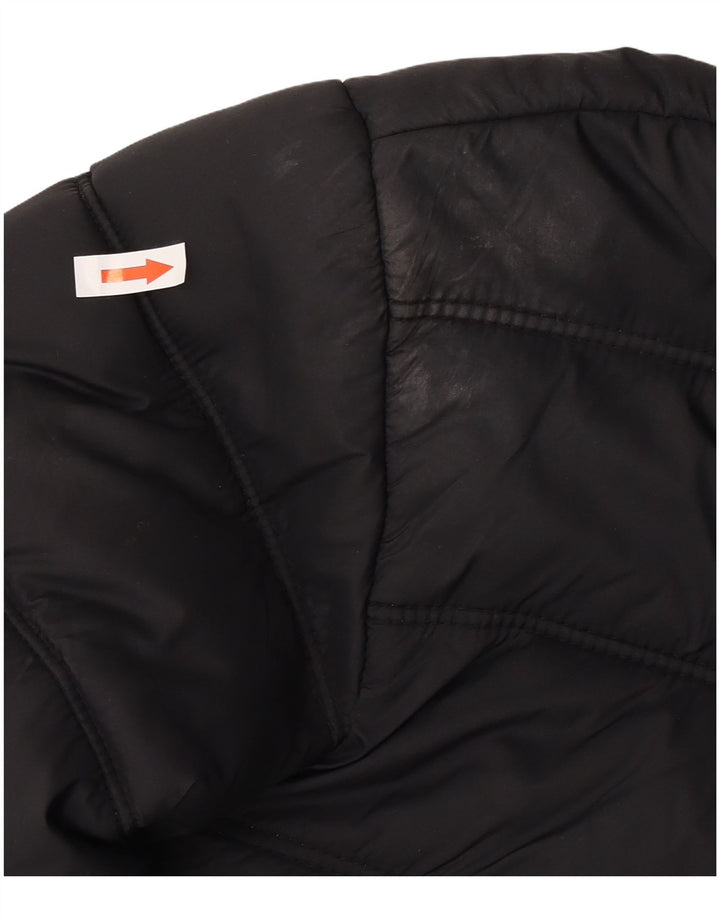 Brugi Veste matelassée à capuche IT 52 XL Noir Polyamide