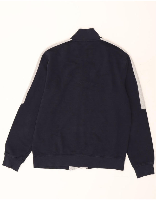 Arena Veste de Survêtement Homme Large Bleu Marine Colourblock Coton