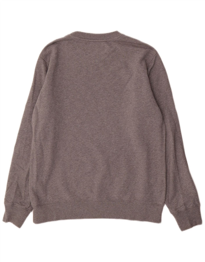 Calvin Klein Jeans Sweat-Shirt Graphique Homme Gris Moyen Moucheté