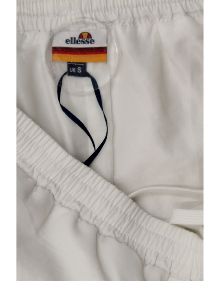 ELLESSE Pantalon de Survêtement Homme Joggers Small Blanc Polyester