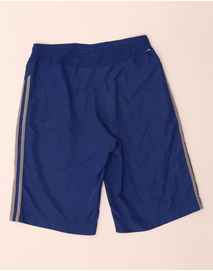 Adidas Short de sport Climacool pour homme, petit, bleu, polyester