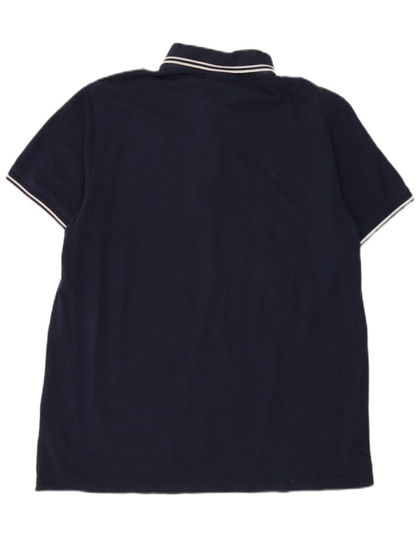 Kappa Polo Homme XL Bleu Marine Coton