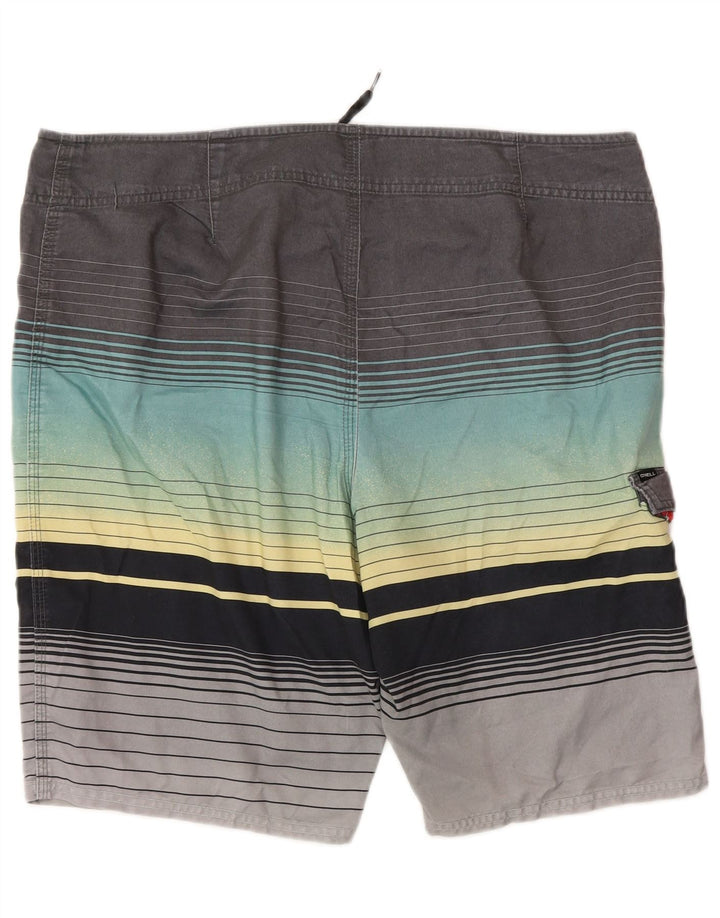 O'Neill Short de bain homme grand gris rayé polyester