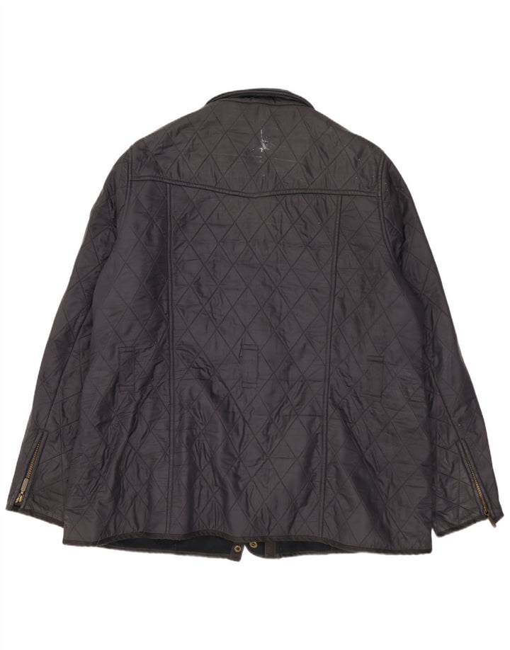 Barbour Veste matelassée pour femme UK 20 2XL Bleu marine