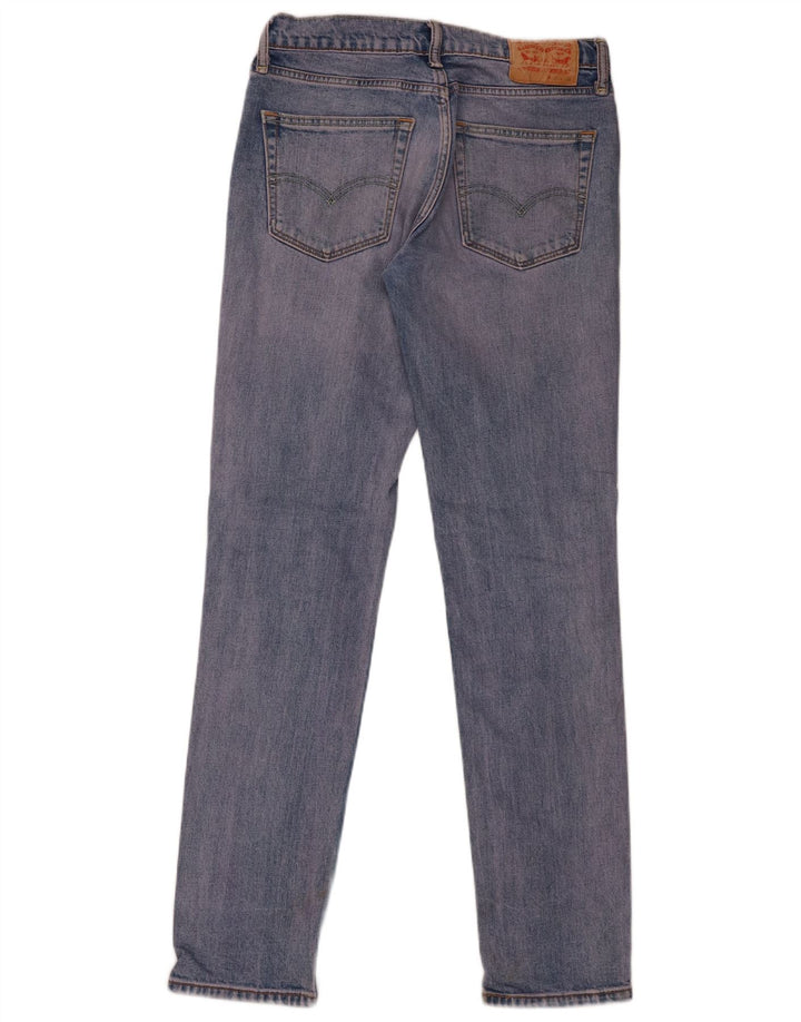LEVI'S Mens Slim Jeans W31 L34 Blue Cotton