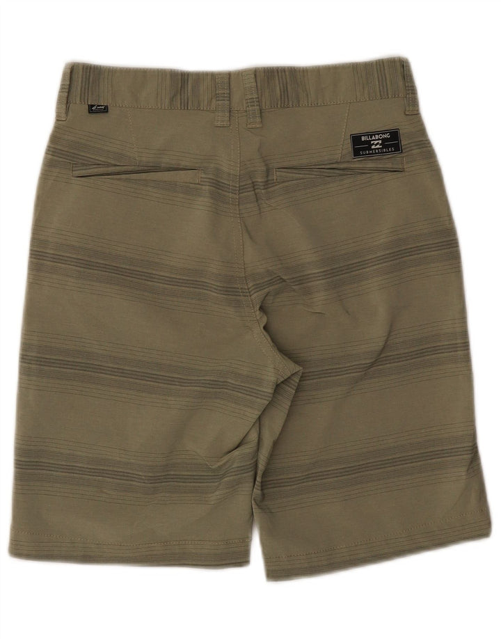 Billabong Short Chino Homme W26 Petit Kaki Rayé Polyester