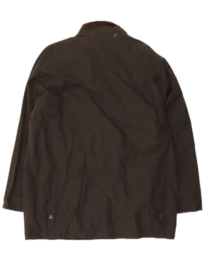MC Orvis Veste ample en coton ciré pour homme UK 38 Kaki moyen