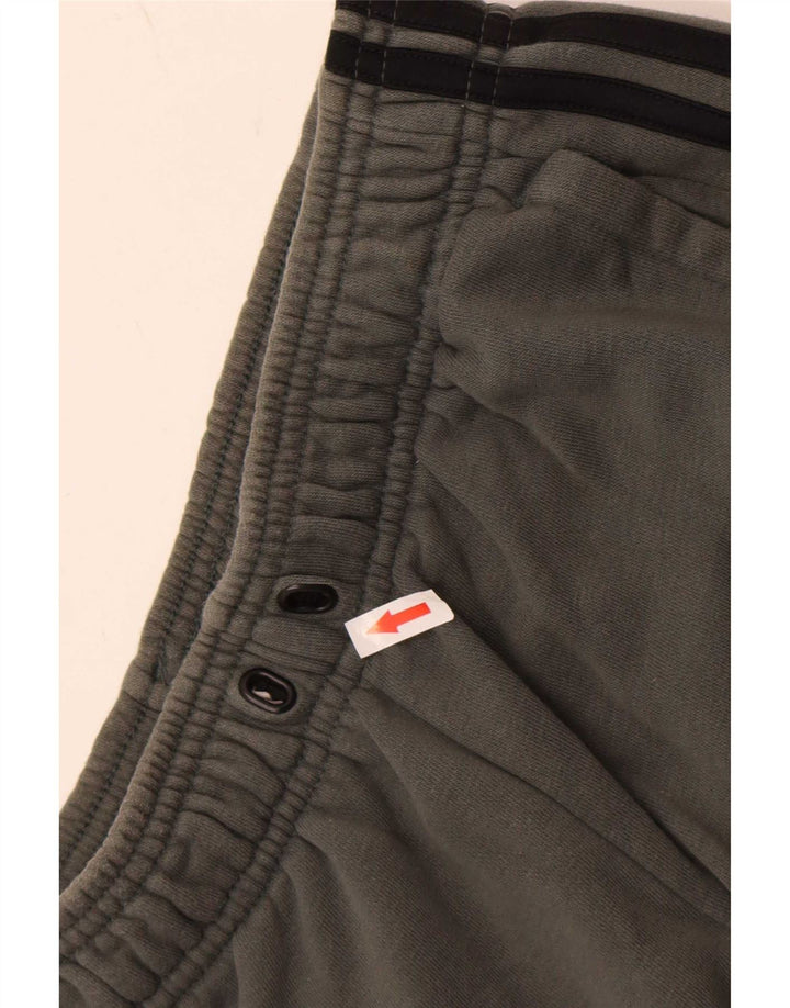 Adidas Pantalon de Survêtement Homme Gris Moyen Coton