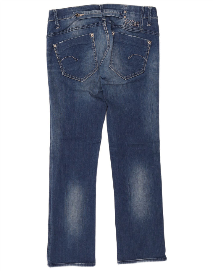 G-STAR Jean Bootcut Femme W28 L28 Bleu Coton