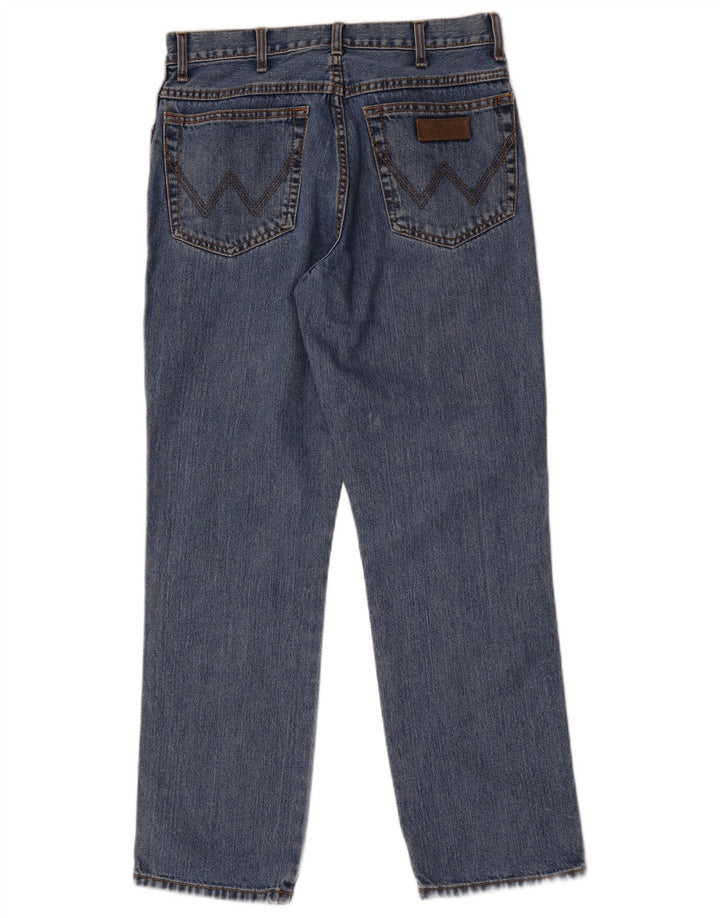 Wrangler Jean Droit Texas Homme W32 L30 Bleu Coton