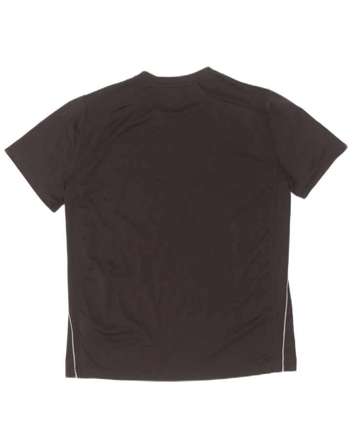 Nike Hommes Dri Fit T-Shirt Haut Large Noir Polyester