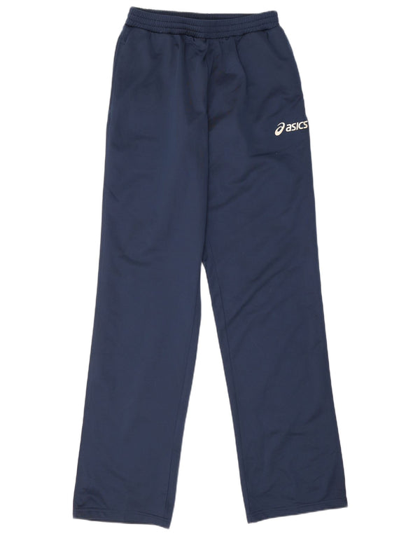 Asics Pantalon De Survêtement Homme Bleu Marine Moyen Polyester
